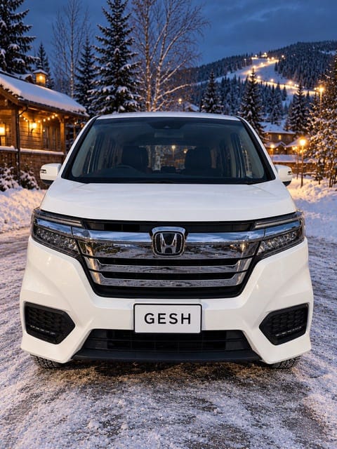 Honda Stepwagon, вид спереди